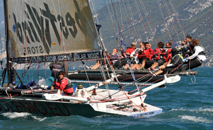 la vela ripartir 224 dal garda