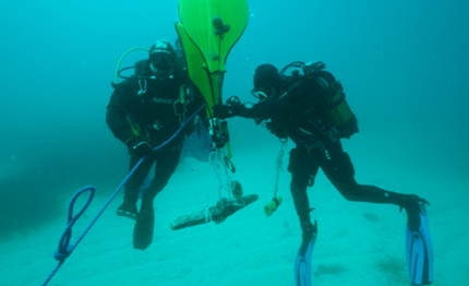 san vito lo capo trovata ancora di epoca ellenistico romana