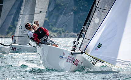melges 20 king of the lake cup siderval il vincitore della prima regata italiana