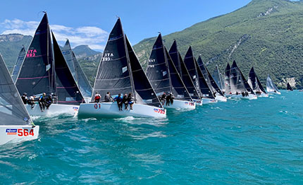 paolo brescia si aggiudica torbole il tricolore melges