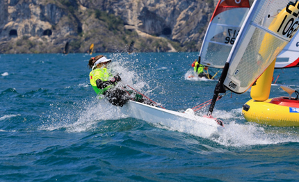 al circolo vela arco la nazionale open skiff