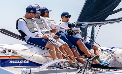 scarlino finalmente in acqua la flotta dei melges
