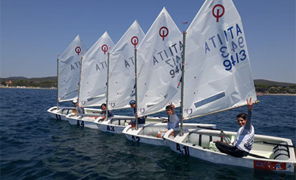 la fraglia vela riva vince italiano squadre optimist