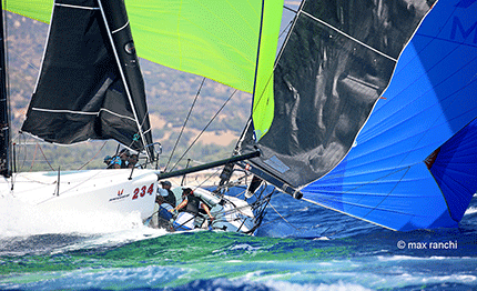 mondiale melges 32 donino allunga su caipirinha spot
