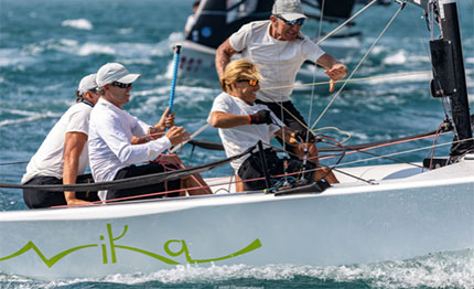 melges 20 kings of poets nika in controllo dopo la prima giornata