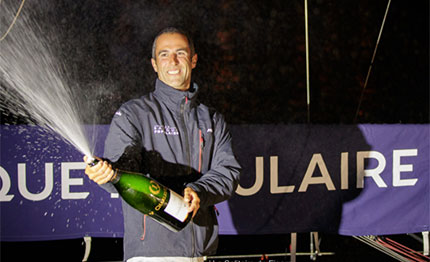 armel le cleac vince la solitaire du figaro