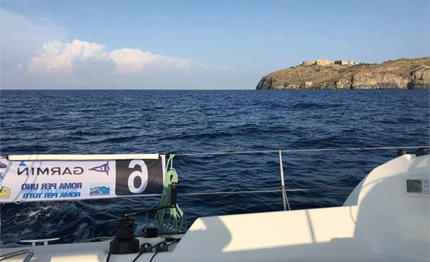 roma per match race verso lipari tra libertine nuova roma giraglia 60 miglia da riva guida palinuro