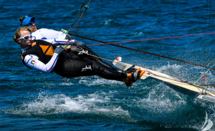 primo giorno in austria per europeo delle tre classi veliche olimpiche acrobatiche