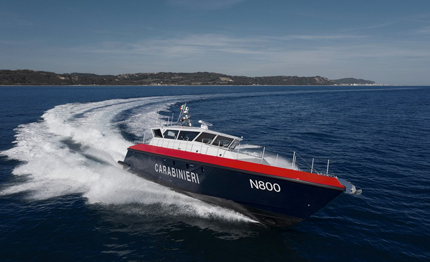 genova day consegnata prima motovedetta di ferretti all 8217 arma dei carabinieri