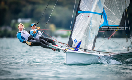 europeo attersee terminate le qualifiche delle classi olimpiche acrobatiche