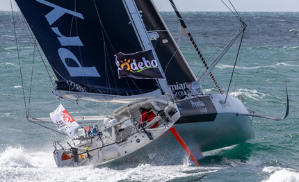 giancarlo pedote un mese al vendee globe