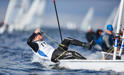 danzica europeo laser prime regate con le flotte divise in gold silver