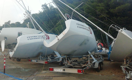 santa marinella ancora una tromba aria sugli este