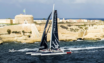 middle sea race 232 maserati al comando