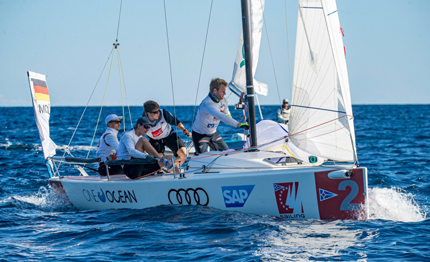 porto cervo il team tedesco del segel und motorboot club 220 berlingen vince audi sailing champions league