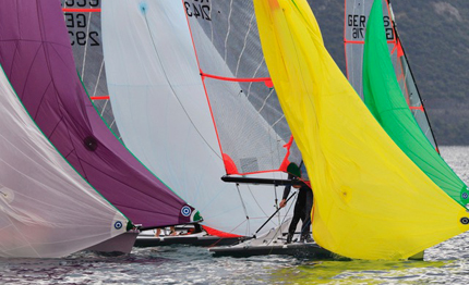 al via riva del garda la 29er eurocup