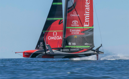america cup primi bordi per new zealand