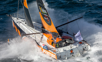 vendee globe falla bordo per escoffier jean le cam tenta di raggiungerlo