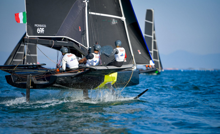 young azzurra si qualifica per la finale della youth foiling gold cup