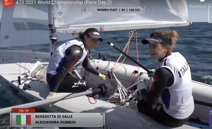 470 mondiale vilamoura italiani bene nel mixed nel 470f