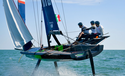 young azzurra conquista il 176 posto alla youth foiling gold cup