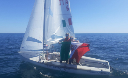 mondiale 470 bronzo per elena berta bianca caruso