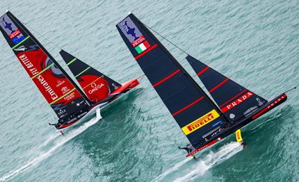 america cup luna rossa non copre new zealand ne approfitta