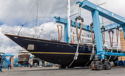 lusben termina il refit di 8220 morning glory 8221 veliero perini navi di 48