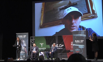 presentato evento sailgp di taranto del giugno