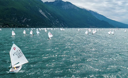 optimist da domani le finali del meeting del garda