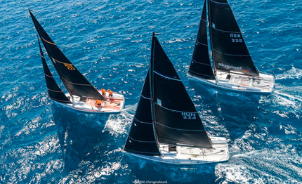 melges 32 tavatuy domina la prima giornata cala galera