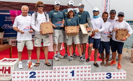 argentario melges world league di maio vince tra melges 14 brontolo nei melges