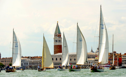 viii trofeo principato di monaco le vele epoca in laguna presentato ca farsetti venezia