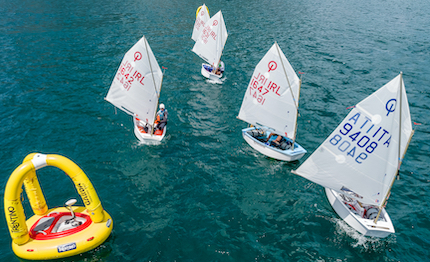 mondiale optimist 75 regate completate nel primo giorno di team race