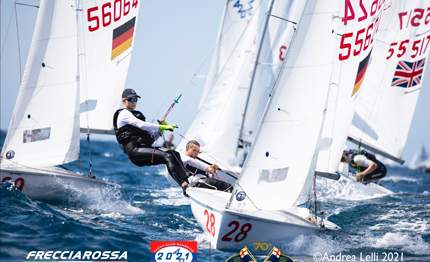mondiale 420 tre splendide prove per tutte le flotte