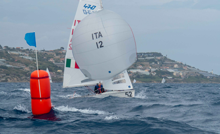 470 junior world championship sempre al comando la copia gradoni dubbini