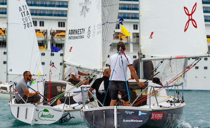 italiano match race meteor davide matteo sampiero padre figlio campione vice campione italia