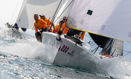 melges world league garda lake rally day