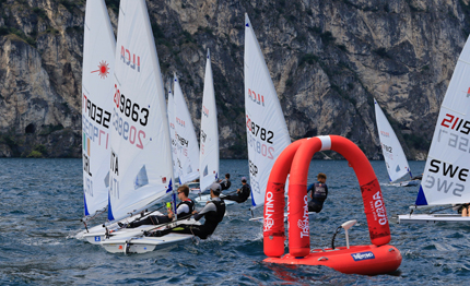 partiti sul garda trentino mondiali giovanili ilca