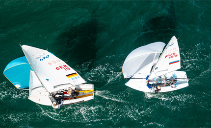 gaeta vento capriccioso all europeo juniores 420 470