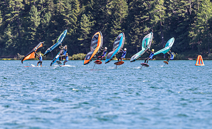 nel week end torbole la rrd one hour wingfoil edition