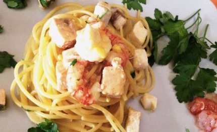 cucinare in barca la carbonara di mare di chef bottacin