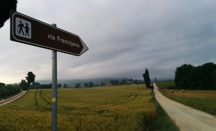 dopo 79 giorni piedi in bicicletta arriva oggi roma la staffetta europea della via francigena