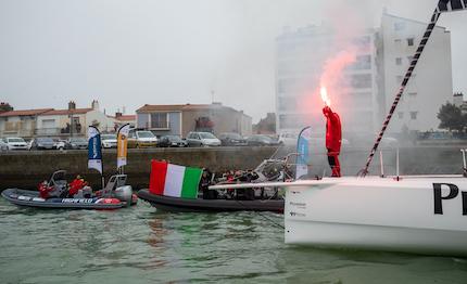 ufficiale prysmian giancarlo pedote insieme per il vendee globe 2024