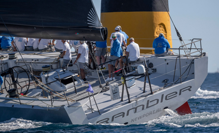 rambler 88 prende il comando les voiles de saint tropez