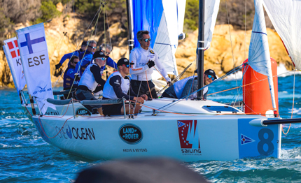 il team finlandese esbo segelf 246 rening vince la sailing champions league final