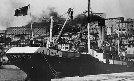 isola delle femmine una nuova targa nel 79 anniversario dell affondamento del piroscafo loreto