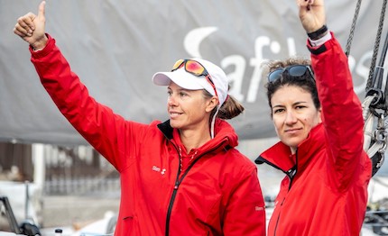 equal sailing la nuova sfida di francesca clapcich giulia conti