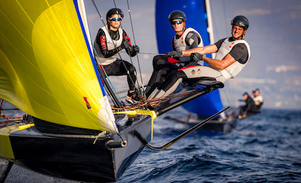 persico 69f cagliari young azzurra seconda dietro dutch sail