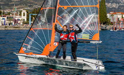 riva del garda la danimarca domina nell europeo 29er